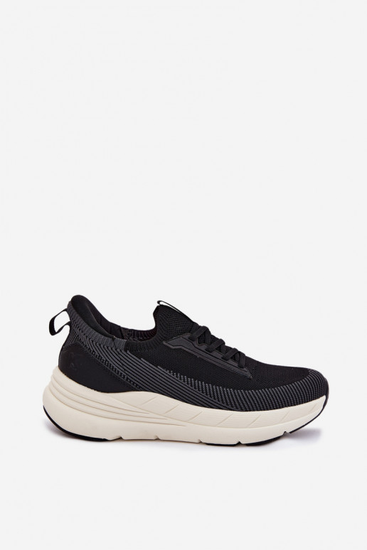 sportschoenen voor mannen materiaal Sneakers model schoenen Persistent model met platform Kobbo 102421 zInart
