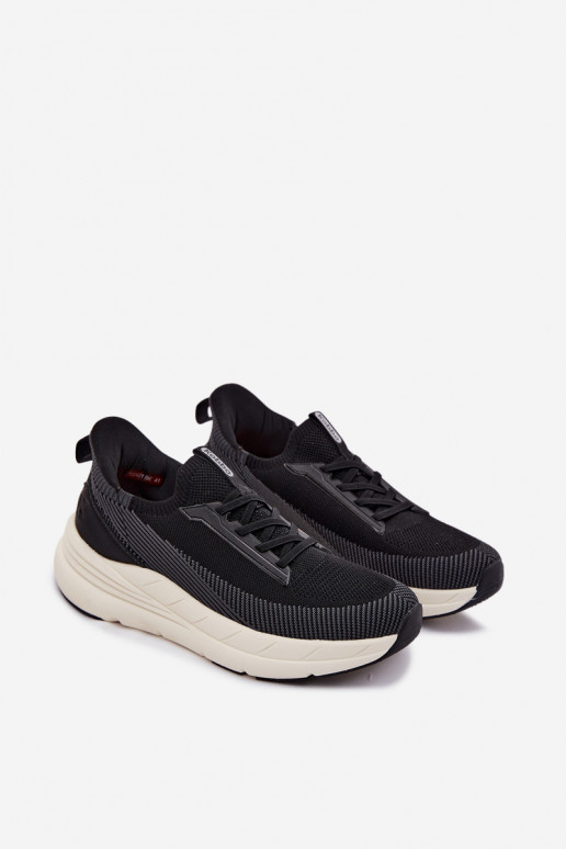 sportschoenen voor mannen materiaal Sneakers model schoenen Persistent model met platform Kobbo 102421 zInart