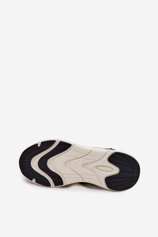 sportschoenen voor mannen materiaal Sneakers model schoenen Persistent model met platform Kobbo 102421 zInart