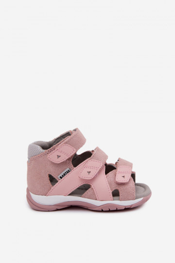 Dames sandalen voor kinderen Glitters Bartek 84405-85 roze 2