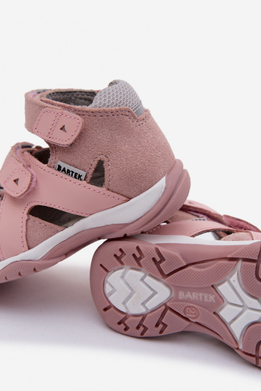 Dames sandalen voor kinderen Glitters Bartek 84405-85 roze