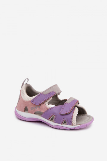 sandalen voor kinderen Leer Bartek 84413-85 Paars