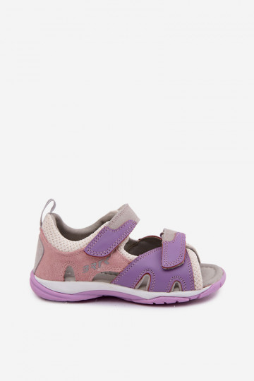 sandalen voor kinderen Leer Bartek 84413-85 Paars 2