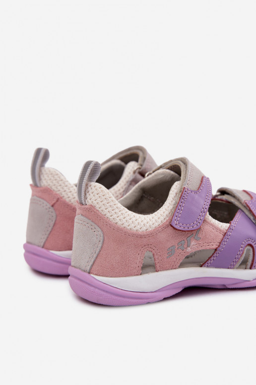sandalen voor kinderen Leer Bartek 84413-85 Paars