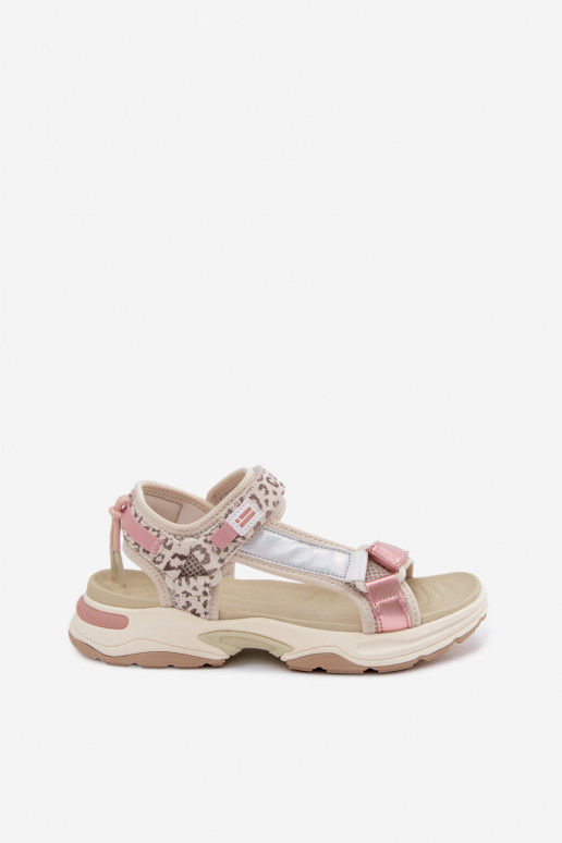 Dames sandalen Leer D.Franklin DFSH406006 roze