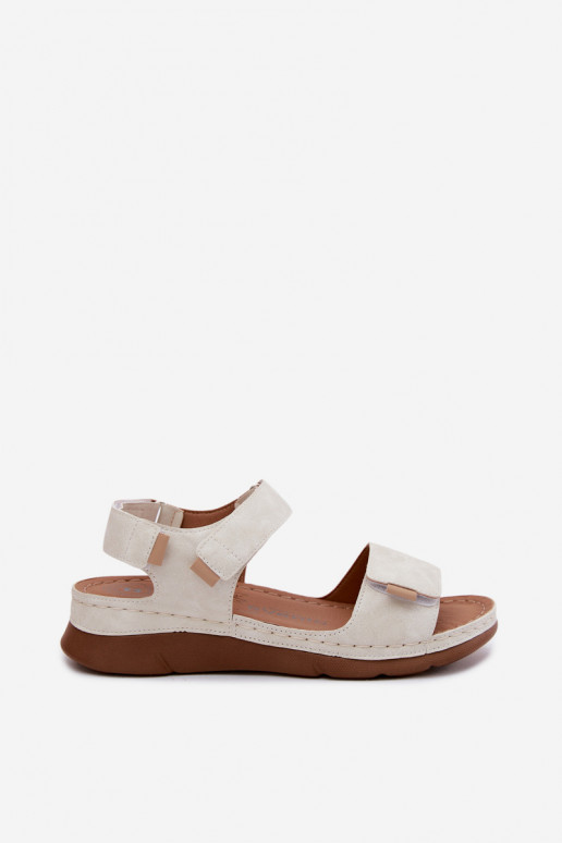 Dames sandalen met platform Initte kleur Linora