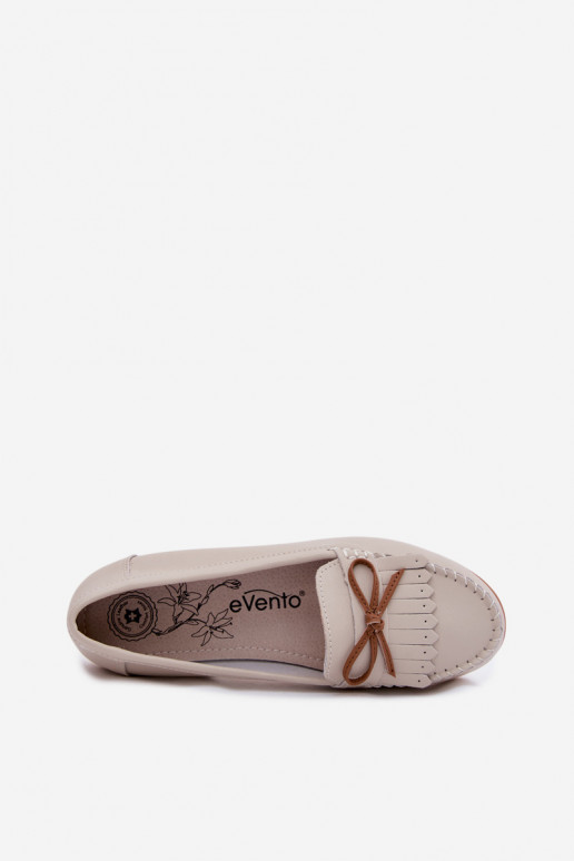 dames mocassinsOpturalnej Skóry beige Vantae