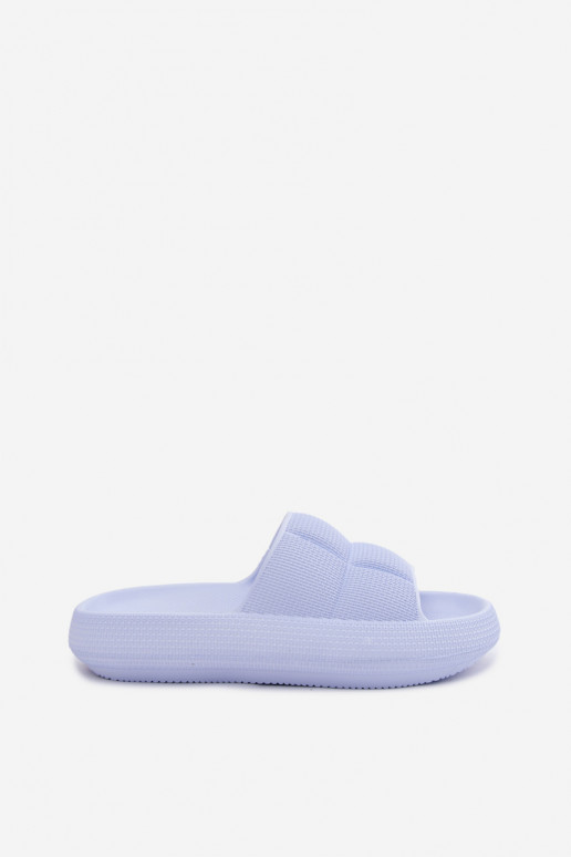 LichtgeInicht pantoffels Damespantoffels Vinceza 76052 blauIn