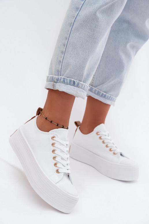 Vrijetijdsschoenen met platform Initte kleur Amalfi