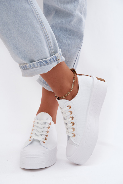 Vrijetijdsschoenen met platform Initte kleur Amalfi
