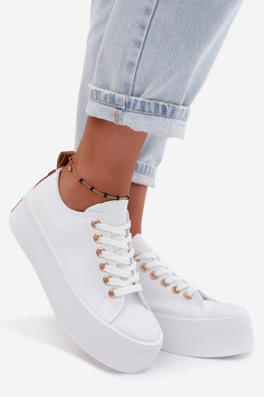 Vrijetijdsschoenen met platform Initte kleur Amalfi