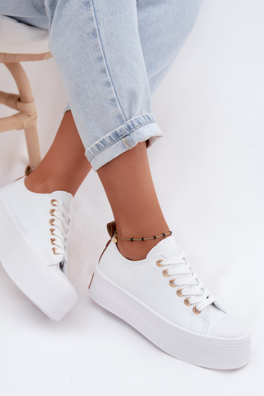 Vrijetijdsschoenen met platform Initte kleur Amalfi