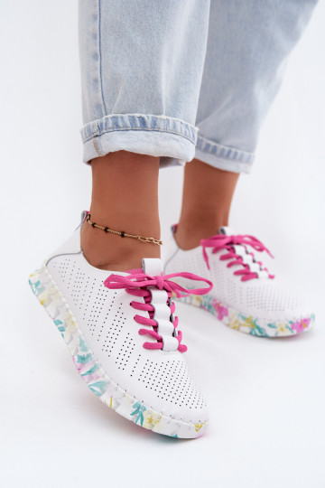 Leer schoenen Dames met veters Initte kleur Cadiz 2