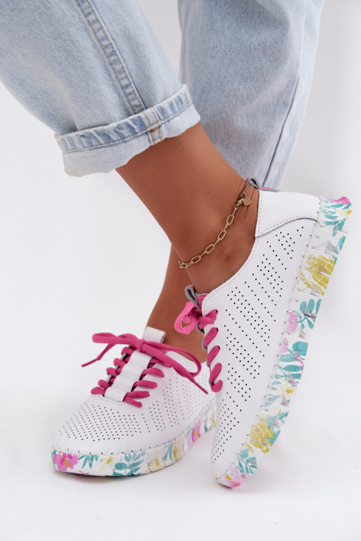 Leer schoenen Dames met veters Initte kleur Cadiz