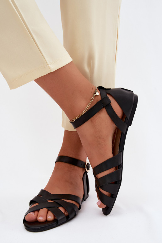 Sandalen voor dames Met Strepen Eko Leer zInart Lagos