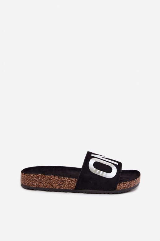 Damespantoffels met platform ONE Vinceza 22-2217 zInart