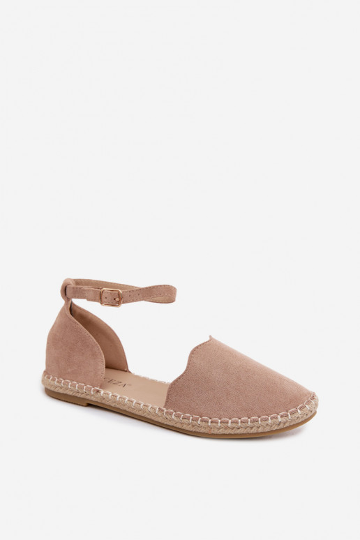 EspadrillesImitacji van suèdeu Vinceza 23-34594 beige