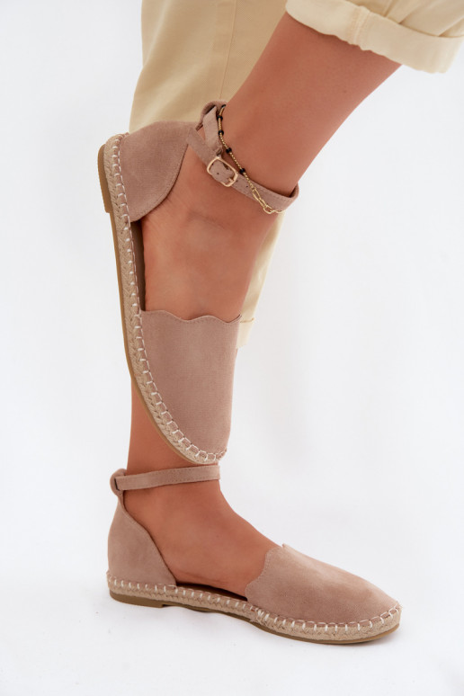EspadrillesImitacji van suèdeu Vinceza 23-34594 beige