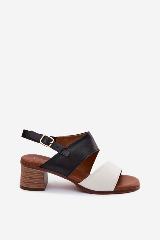 Dames sandalen Dames met hakken Het heeftciejka E7396-01 beige-zInart