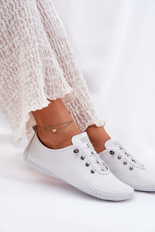Leer schoenen Dames Artiker 54C0838 Initte kleur