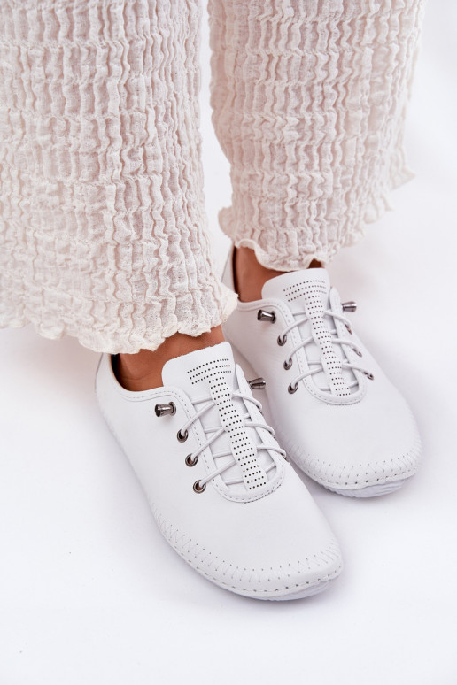 Leer schoenen Dames Artiker 54C0838 Initte kleur