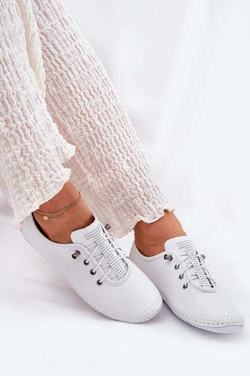 Leer schoenen Dames Artiker 54C0838 Initte kleur