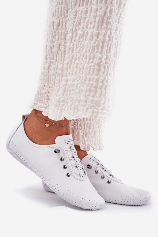 Leer schoenen Dames Artiker 54C0838 Initte kleur