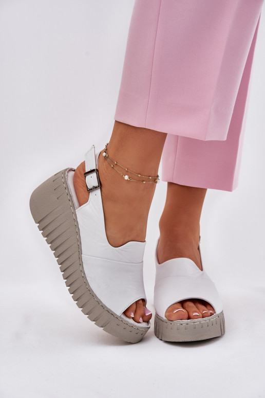 Dames sandalenOpturalnej Skóry met platform Artiker 54C0786 Initte kleur