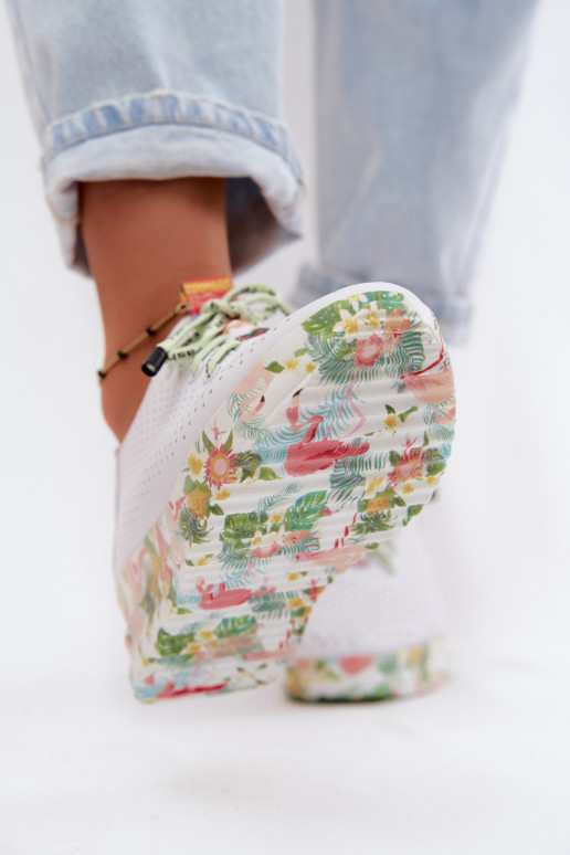 Leer schoenen met platform Artiker 58C0598 Initte kleur