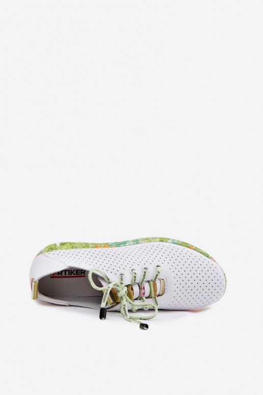 Leer schoenen met platform Artiker 58C0598 Initte kleur