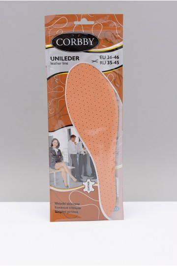 CORBBY UNILEDER leren universele zolen