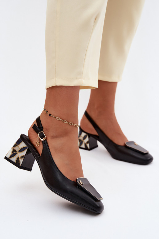 Leer Schoenen met hakken met ornamenten Artiker 58C0674 zInart