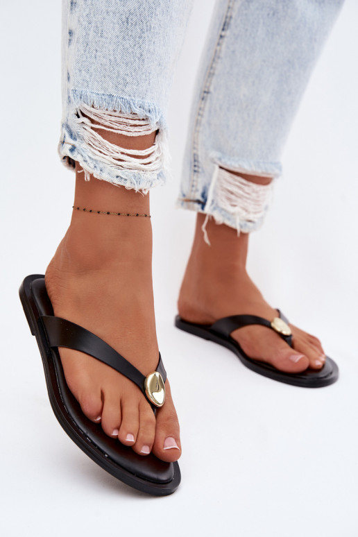 gelijk aan Slippers Slippers Dames Ze gouden kleurm Detalem zInart Tella