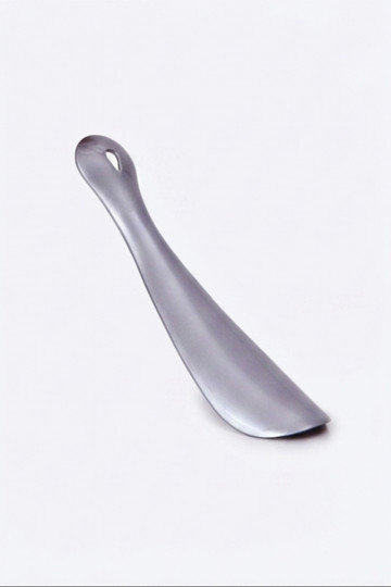Corbby plastic schoenlepel grijs 15 cm 2