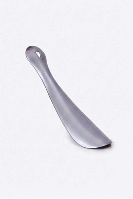 Corbby plastic schoenlepel grijs 15 cm