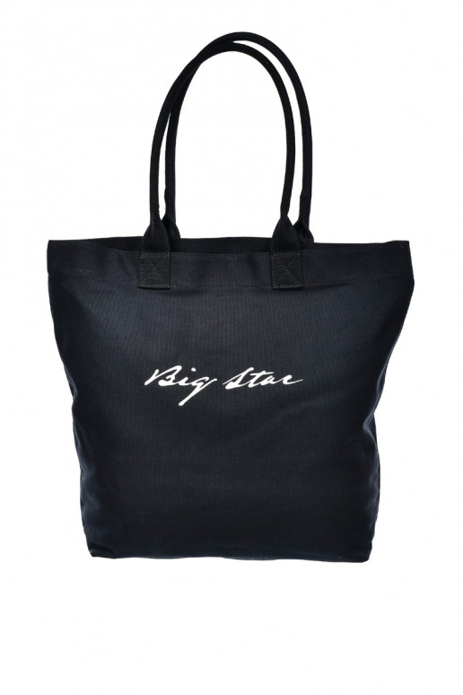 Stoffen handtas/shopper Big Star RR574239 zwart