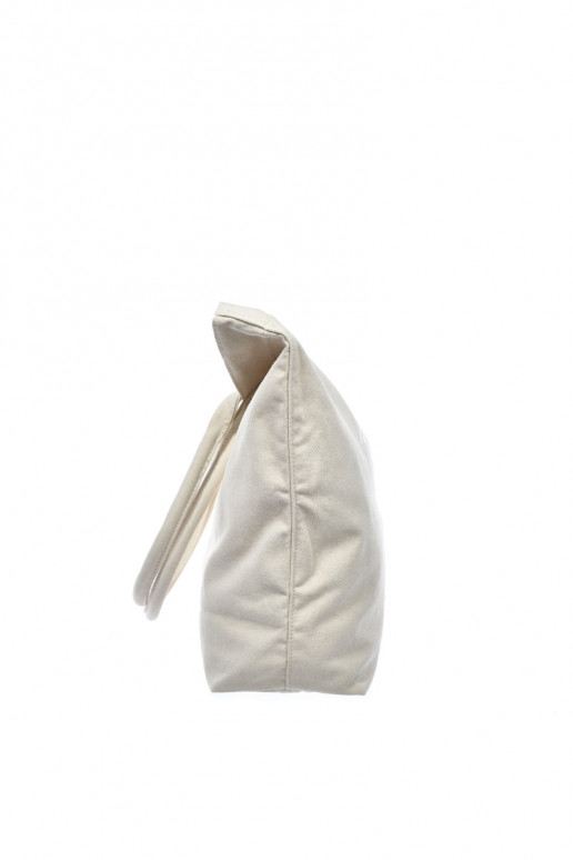 Stoffen handtas/shopper Big Star RR574237 helder zandkleurig