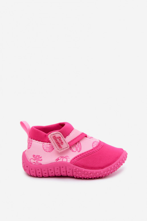 Roze kinderschoenen met plakkende sluitingen PROINATER PRO-26-48-101B