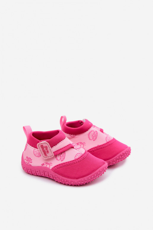 Roze kinderschoenen met plakkende sluitingen PROINATER PRO-26-48-101B