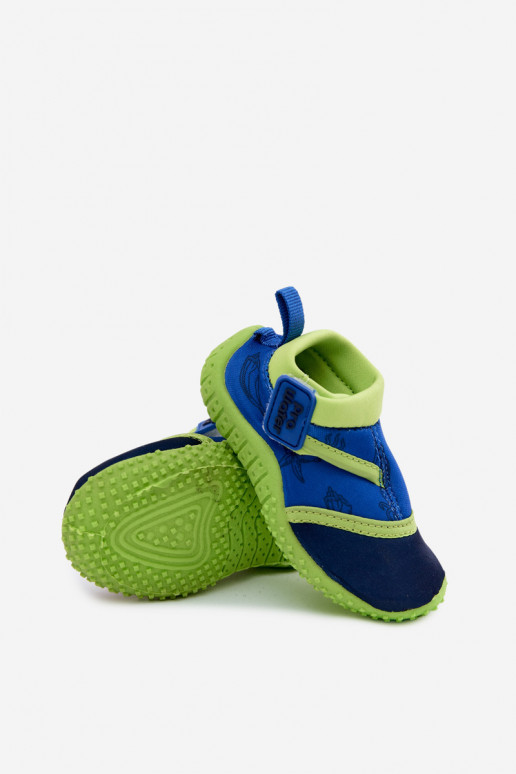 Groene kinderschoenen met plakkende sluitingen PROINATER PRO-26-48-100B