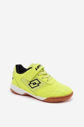 Neongele kindersportschoenen LOTTO INHIZZER 2600120K