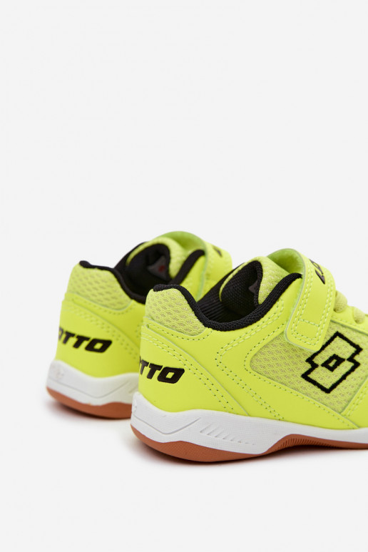 Neongele kindersportschoenen LOTTO INHIZZER 2600120K