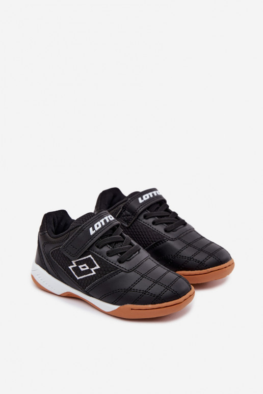 Zwarte kindersportschoenen LOTTO INHIZZER 2600120K