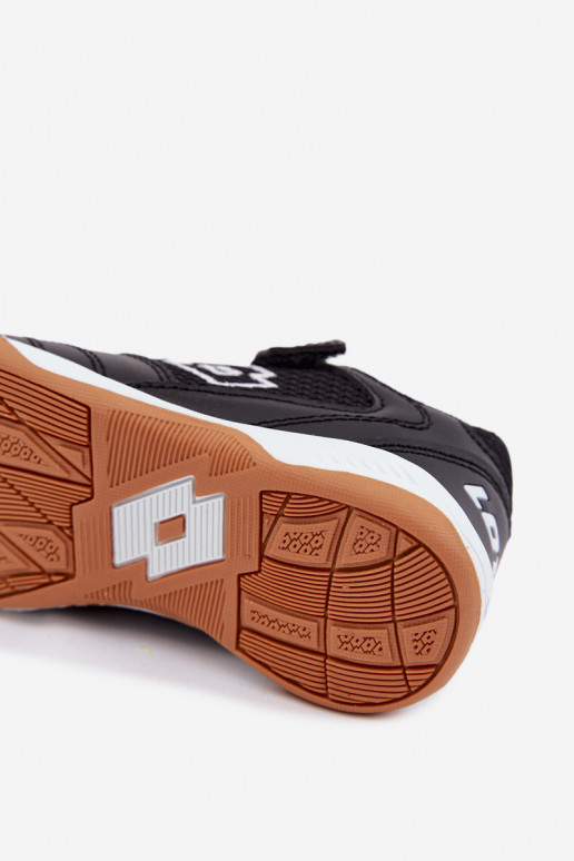 Zwarte kindersportschoenen LOTTO INHIZZER 2600120K