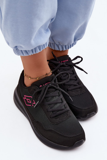 Unisex sportschoenen LOTTO CONNECT 2400001 zwarte kleur
