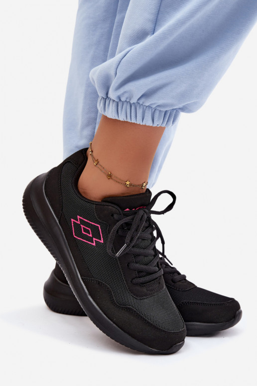 Unisex sportschoenen LOTTO CONNECT 2400001 zwarte kleur
