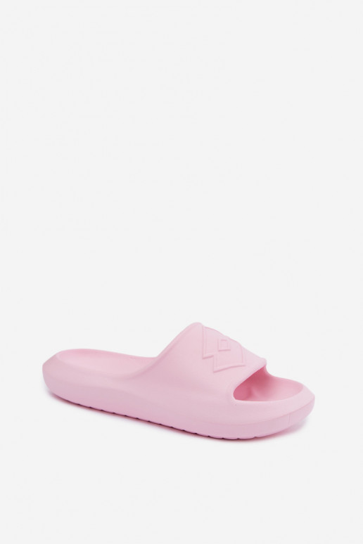 Dames lichte slippers LOTTO SLAY 2400471U roze kleur