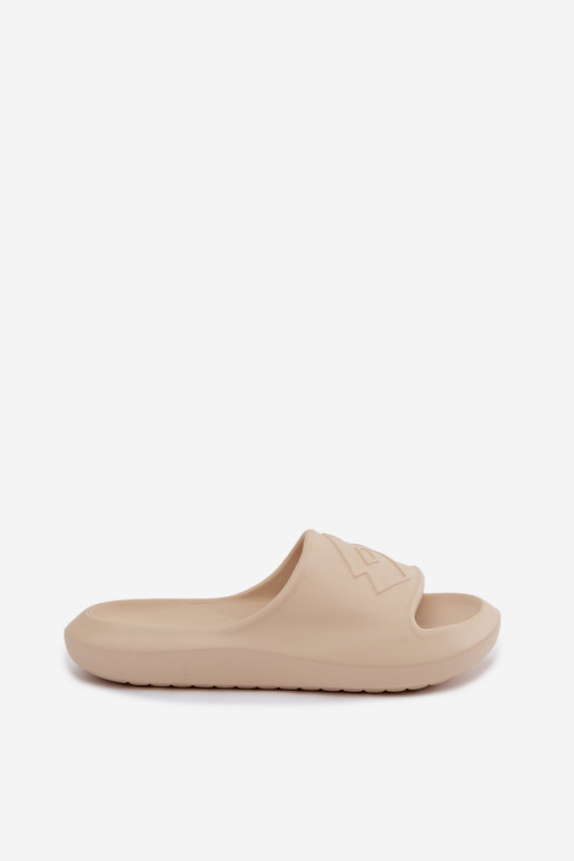 Dames lichte slippers LOTTO SLAY 2400471U zandkleur