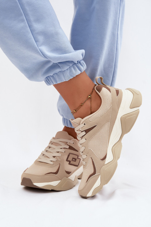 Heren sneakers LOTTO INANY 2401530 zandkleur