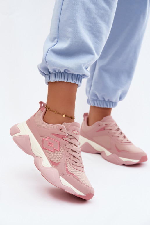 Heren sneakers LOTTO INANY 2401530 roze kleur